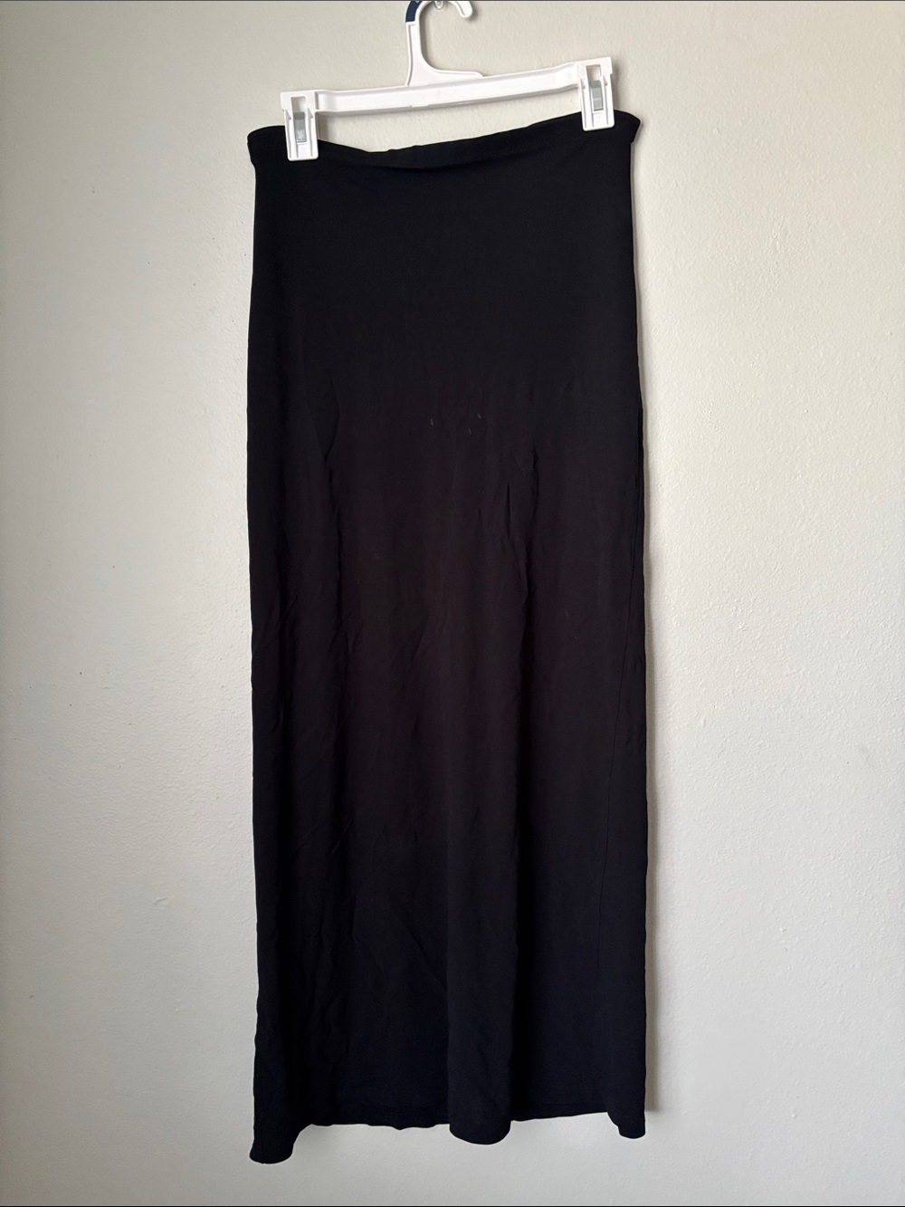 Express Black Maxi Skirt - Sleek Straight Cut